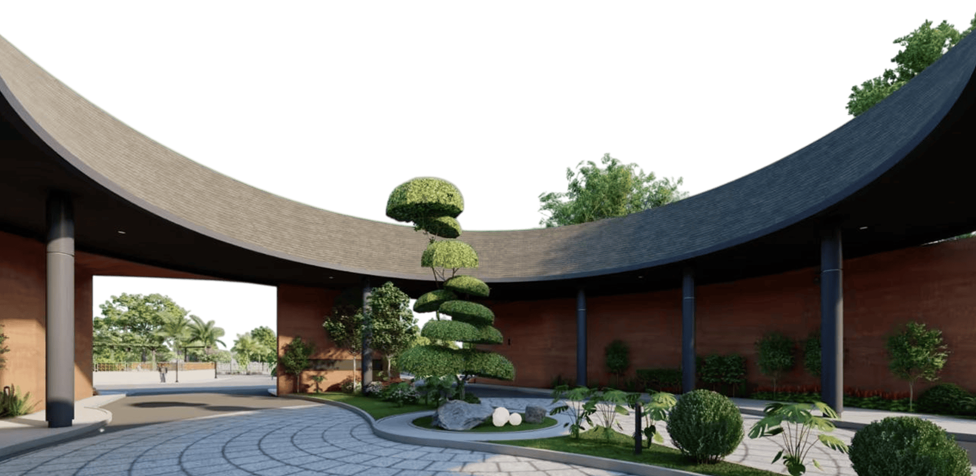 Project Entrance View