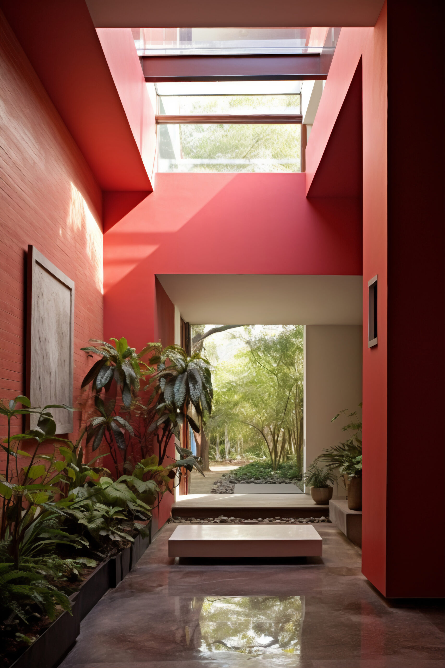 Ai Generated Modern Styled Entryway